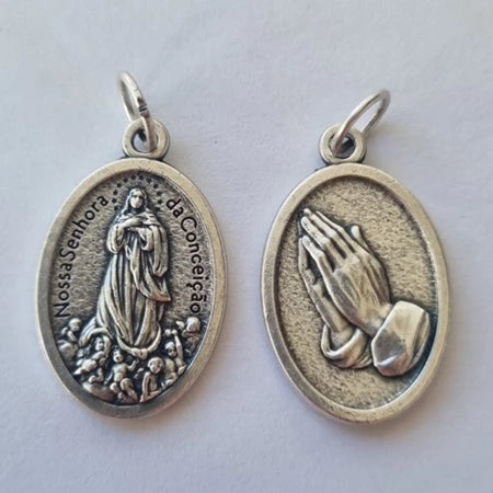 MEDALHA DE NOSSA SENHORA E SANTOS - ESCOLHA SUA DEVOÇÃO (UNIDADE)