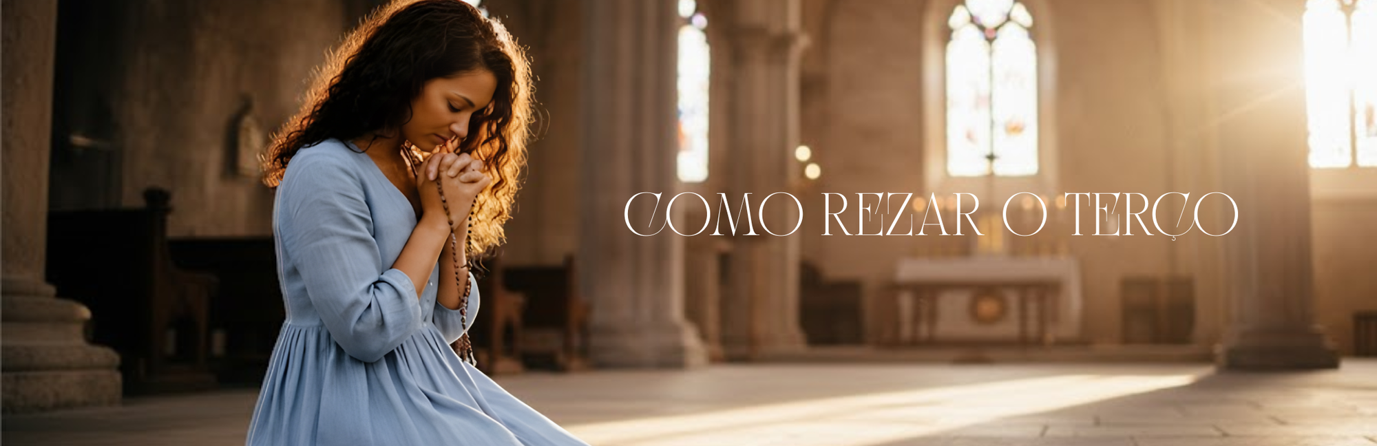 Como rezar o terço