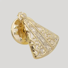 Broche Dourado de Nossa Senhora Aparecida