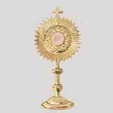 Broche Ostensório Dourado