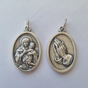 MEDALHA DE NOSSA SENHORA E SANTOS - ESCOLHA SUA DEVOÇÃO (UNIDADE)